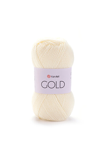 Yarnart Aur 92% acrilic 8% poliester metalic sclipitor fire de tricotat manua...