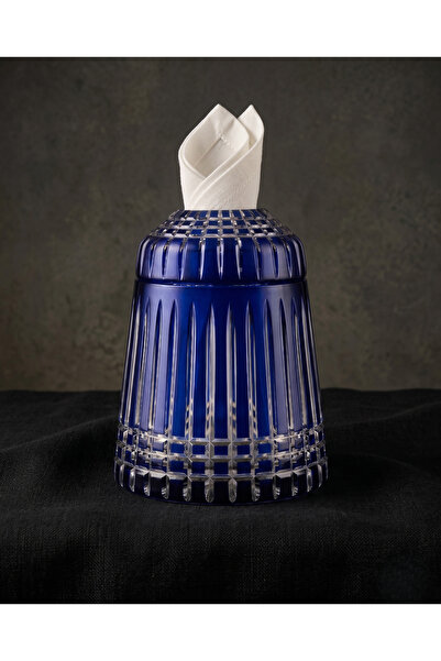 AKDEN STORE Glass Hand-Cut Crystal Decoration Czech Al Napkin Holder-Invitati...