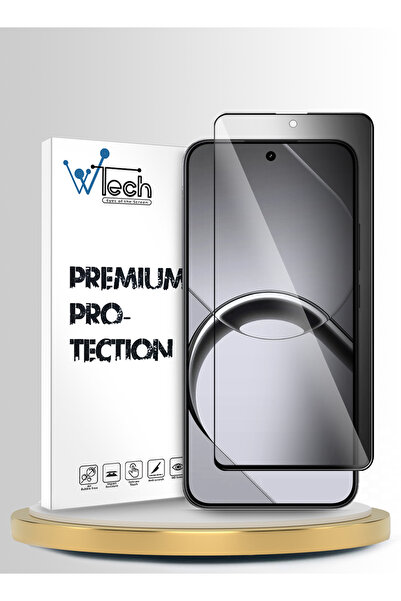 Wtech واقي شاشة زجاجي مقوى للخصوصية من سلسلة E2E الفاخرة لهاتف Realme 16 5G 2...