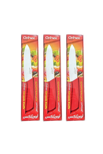 Orinex 3 Pieces of Orinex |   Ceramic Coated Knife