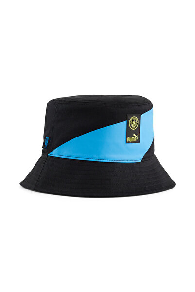 Puma Men Manchester City ftblCULTURE+ Bucket Hat - Black