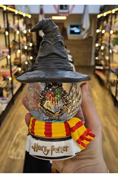 TOHA Harry Potter Hogwarts Püskürtmeli Kar Küresi Işıklı ve Müzikli Büyük Boy