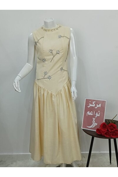 NAWAEIM Soft Saree Dress Made from Jute Yarn Thread with Hand Embroidery Work