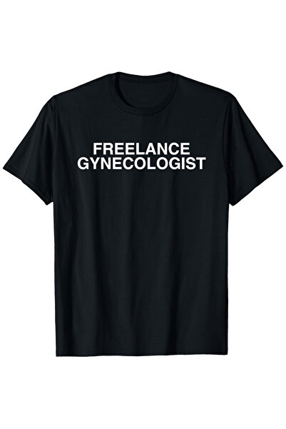 Aura YIO تي شيرت رجالي Fun Free Gynecologist Emoji