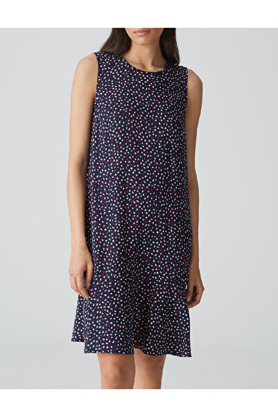Evendi Short dress, Dark navy blue