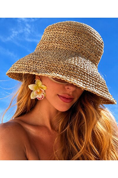 FloresDeCarnaval Orkide Pearl Tropic Orchid Earrings 🤍