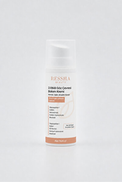 RESSHA BEAUTY 3 ETKİLİ DOĞAL GÖZ ÇEVRESİ BAKIM KREMİ