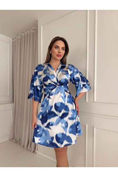STEPS Satin Dress Comfortable Fit