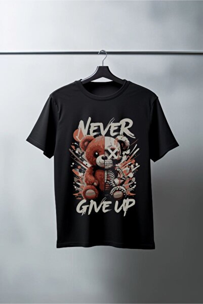 Generic Brand Unisex Oversize 24/1 Combed Cotton Dtf Printed T-Shirt - Dtf127