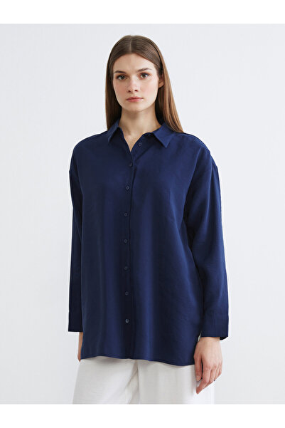 LC Waikiki Modal Blend Oversize Women's Shirt Tunic
