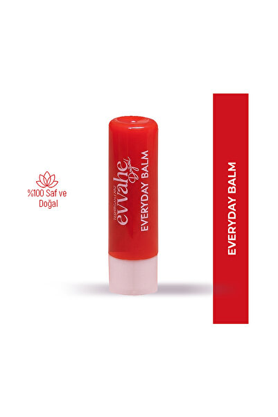 EVVAHE DOĞAL EVERDAY BALM LİPBALM DUDAK BAKIM BALMI 4gr