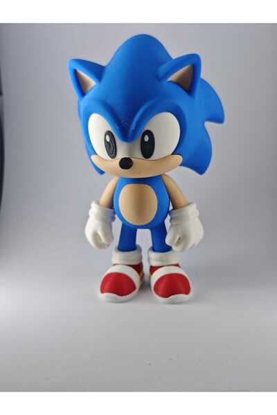 Universal 3D Tasarım Sonic Karakter Figür Oyuncak 18cm Boyutunda