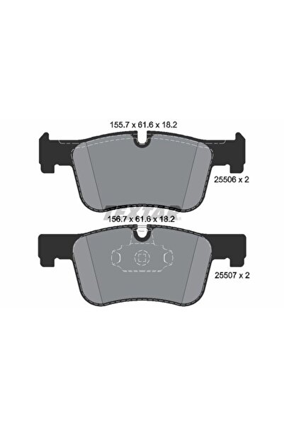 TEXTAR Disc de frână 2550601 pentru BMW Seria 1, 2, 3, 4