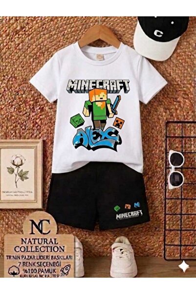 NC Nicee Clothes LETNJA DEČJA MAJICA I KRATKE HLAČE UNISEKS (ŠTAMPANJE LIKA I...