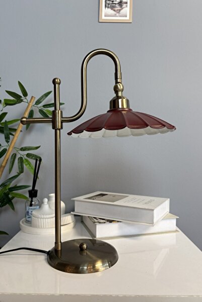 Bamyum Risso Cherry Rotten Table Lamp Double Curved Body Decorative Lampshade...