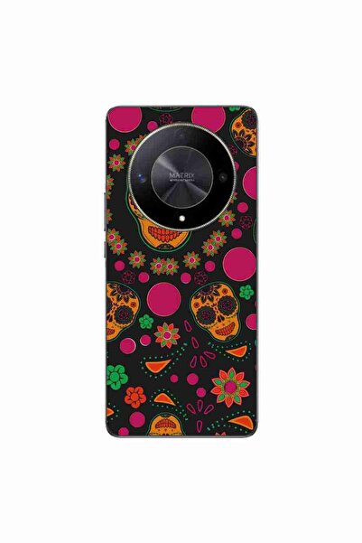 OEM Husa compatibila cu Honor Magic6 Lite Silicon Gel Tpu Model Halloween Flo...
