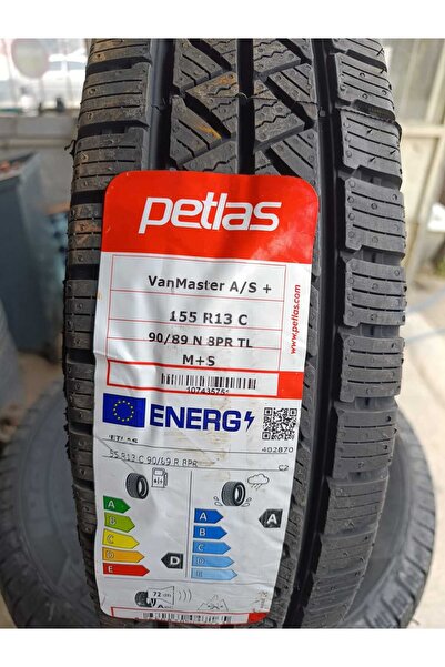 Petlas VANMASTER A/S 155/R13C 90/89N 8 PR M+S 2025 ÜRETİM MEVSİMLİK