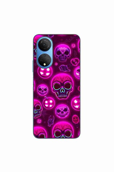 OEM Husa compatibila cu Honor X7 Silicon Gel Tpu Model Cyberpunk Halloween