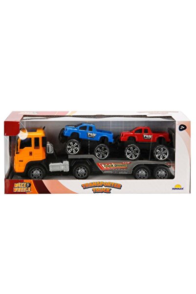 Maxx Wheels Transportator cu vehicule, Maxx Wheels, 28 cm