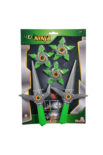 Simba Set of 2 weapons and 3 stars, Simba, Next Ninja