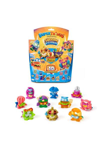 SuperThings Set of 10 figurines, SuperThings, Guardians of Kazoom, Super Rare...