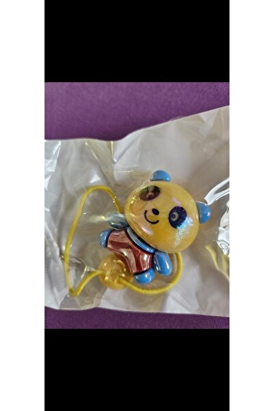 NO BRAND Cute Teddy Bear Buckle (Yellow)