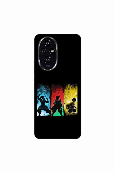 OEM Husa compatibila cu Honor 200 Silicon Gel Tpu Model Demon Slayer Team