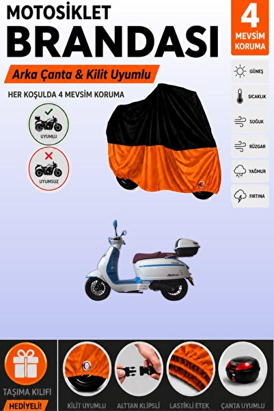 Cemku Double Black Top - Orange Bottom, Rear Bag Compatible Falcon Martini 50...