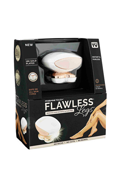 Finishing Touch Flawless And Pain Free Leg Hair Remover Epilator Pink/White/G...