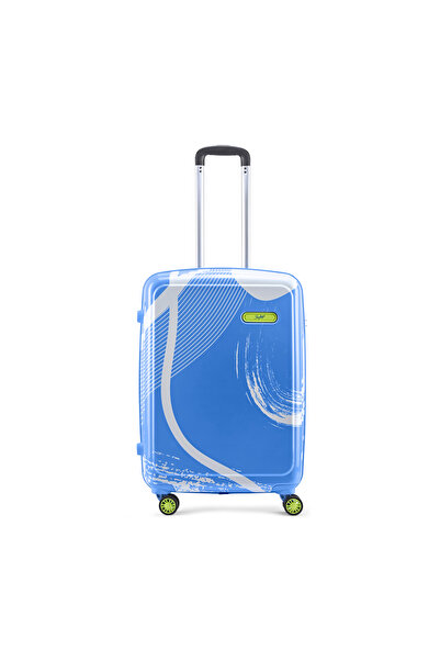 Skybags SPLASH Check-in 24 Inch Polypropylene(PP), 4 Spinner Double Wheel Tro...