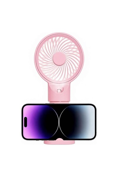 Inovaxis Su Buharlı Şarjlı 3 Hızlı Standlı Mini Fan Vantilatör