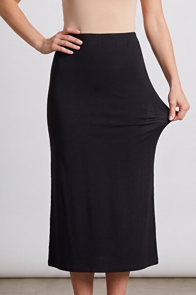 ATİLLA İÇ GİYİM Knee-Length Medium-Sized Viscose Petticoat-Combination Midi