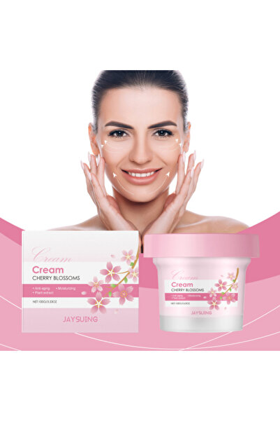 jaysuing Cherry Blossom Cream Hydrates And Nourishes Facial With A Smooth Ela...
