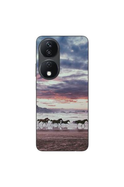 OEM Husa compatibila cu Honor X7b Silicon Gel Tpu Model Cai Alergand