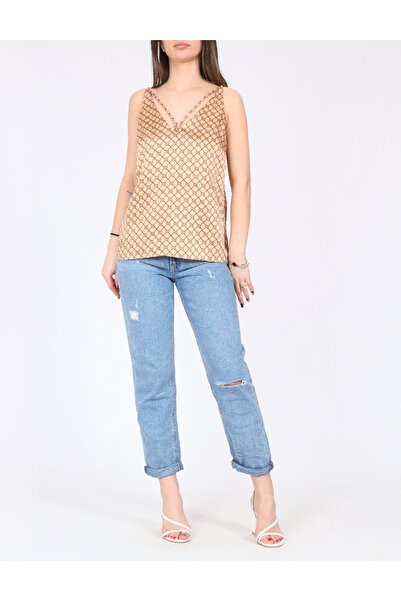 Evendi Tank top, Light brown