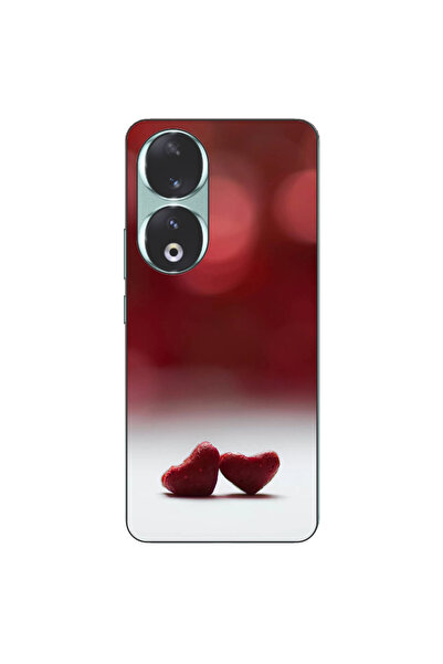 OEM Husa compatibila cu Honor 90 5G Silicon Gel Tpu Model Little Hearts