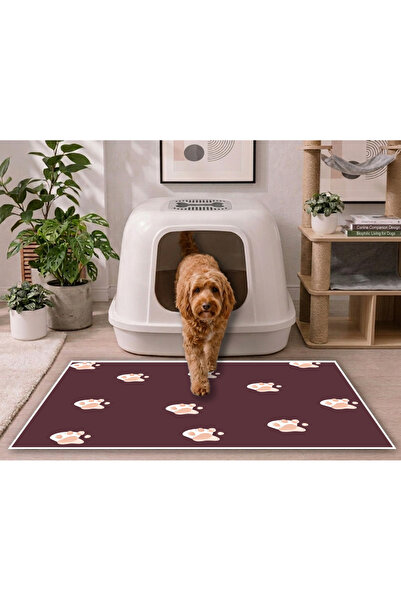 Harika bir ev KEDİ VE KÖPEK TUVALETİ KUMU PASPASI 40X50 CM HAYVAN MATI (PAWS)...