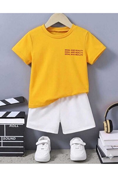 NC Nicee Clothes Tricou și pantaloni scurți de vară pentru copii, unisex (imp...