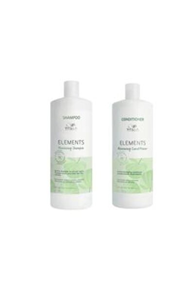 Wella Professionals Pachet Vegan pentru Toate Tipurile de Par - Elements Rene...