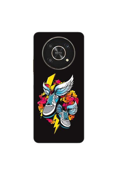 OEM Husa compatibila cu Honor X30 Silicon Gel Tpu Model Fashion Sneakers