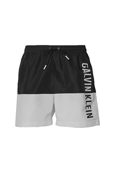 Calvin Klein Șorturi de înot pentru bărbați, cu șnur, model Block, mărimea XXL