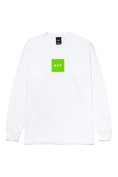 HUF Tricou bărbătesc cu mânecă lungă Essentials Box Logo S