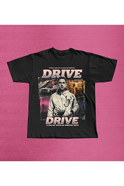 Grafftee Clothing Μπλουζάκι Drive 2011 με στάμπα Unisex Oversize