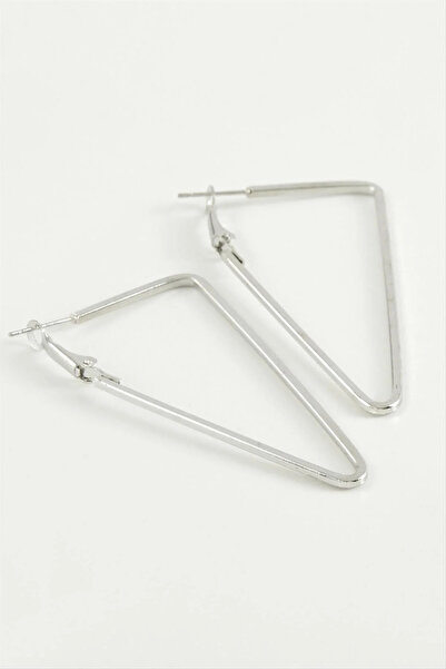 Marsilyan Nvdn- Triangle Hoop Earrings 7 cm Iegrs-Nvdn1