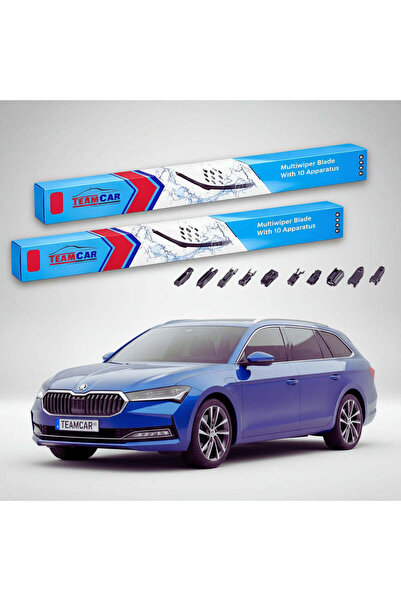 TEAMCAR Skoda Superb NZ5 Combi 2023-prezent Lame ștergătoare |   Set plat fro...