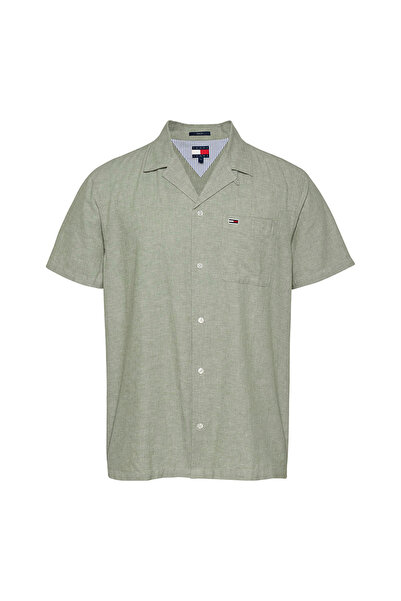 Tommy Hilfiger Cămașă tip camp din amestec de in pentru bărbați XL