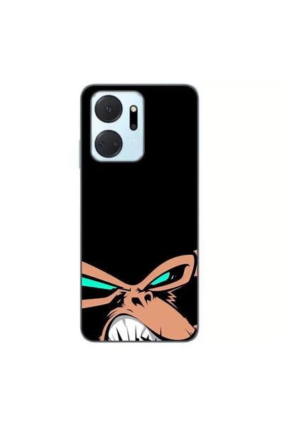 OEM Husa compatibila cu Honor X7a Silicon Gel Tpu Model Angry Monkey