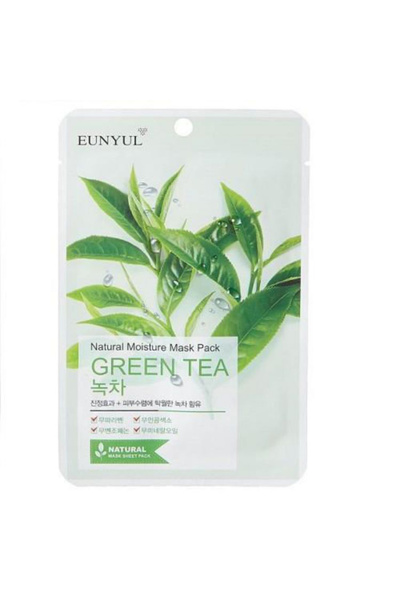 Eunyul قناع ترطيب طبيعي بالشاي الأخضر