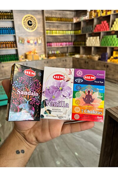 Hem Tütsü tütsü yakacağı 3 lü paket siparişte 3 adet gelir