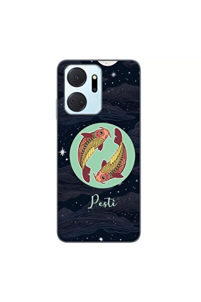 OEM Husa compatibila cu Honor X7a Silicon Gel Tpu Model Horoscop Pesti